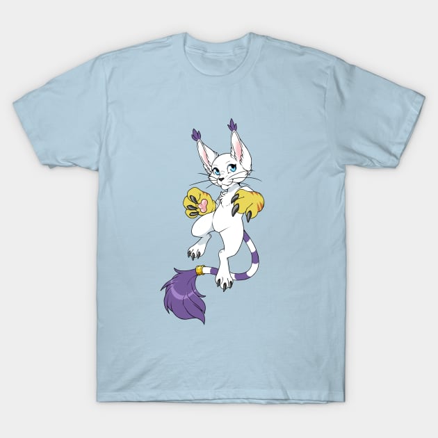 Digi Kitty T-Shirt by IttyBittyMomo